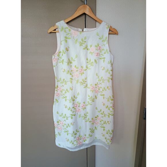 cotton a line mini dress Buttercream Eyelet Cotton A-line Tiered Mini Dress